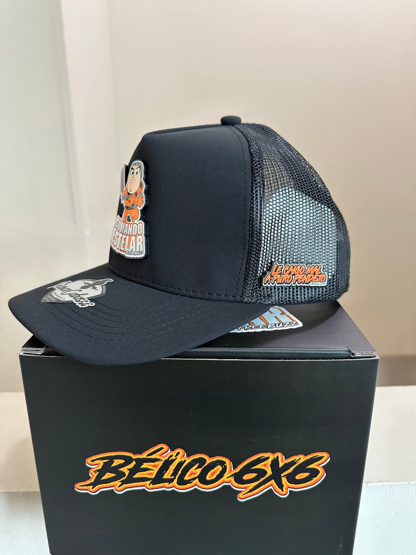ACTIVO 🔥 Gorra Comando Estelar – Orange Edition #FREEBUZZ 🚀
