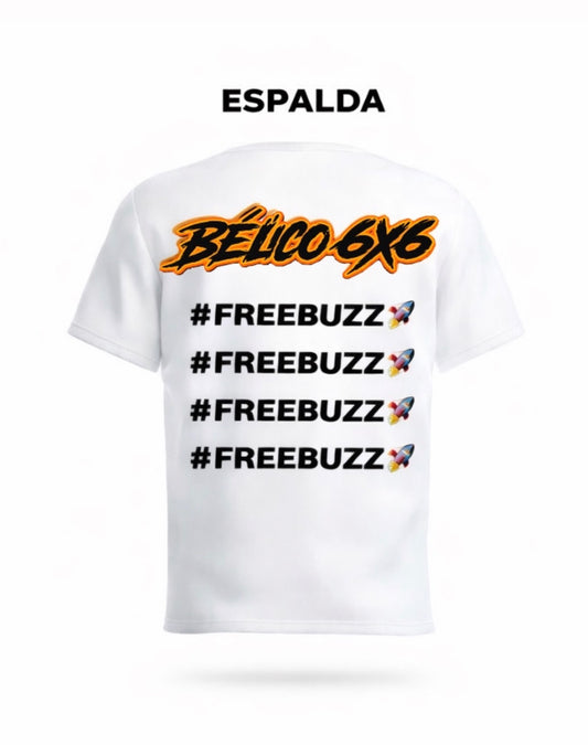 ANTICIPADA PREVENTA - Playera “FREE BUZZ” — Edición Comando Estelar