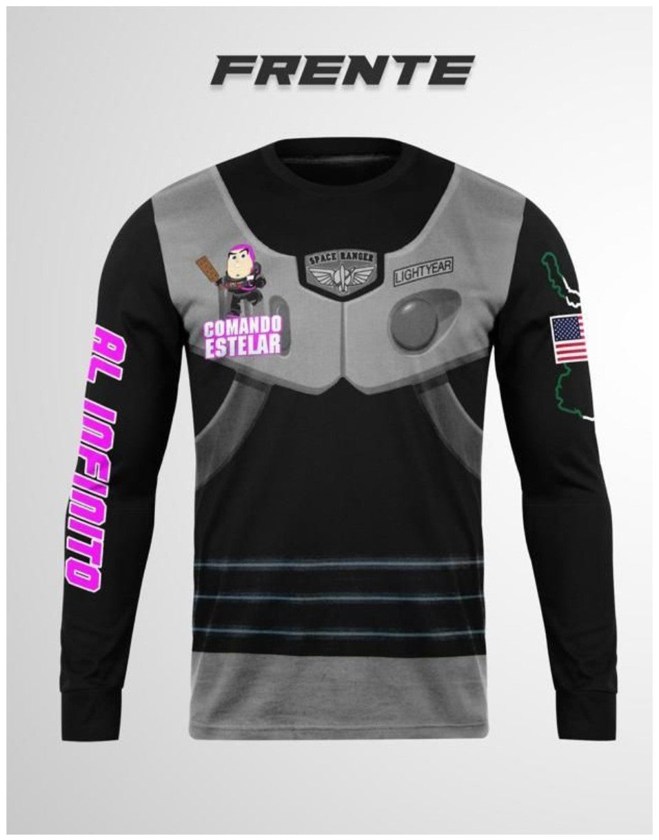 Jersey Negro y Rosa – Edición Comando Estelar