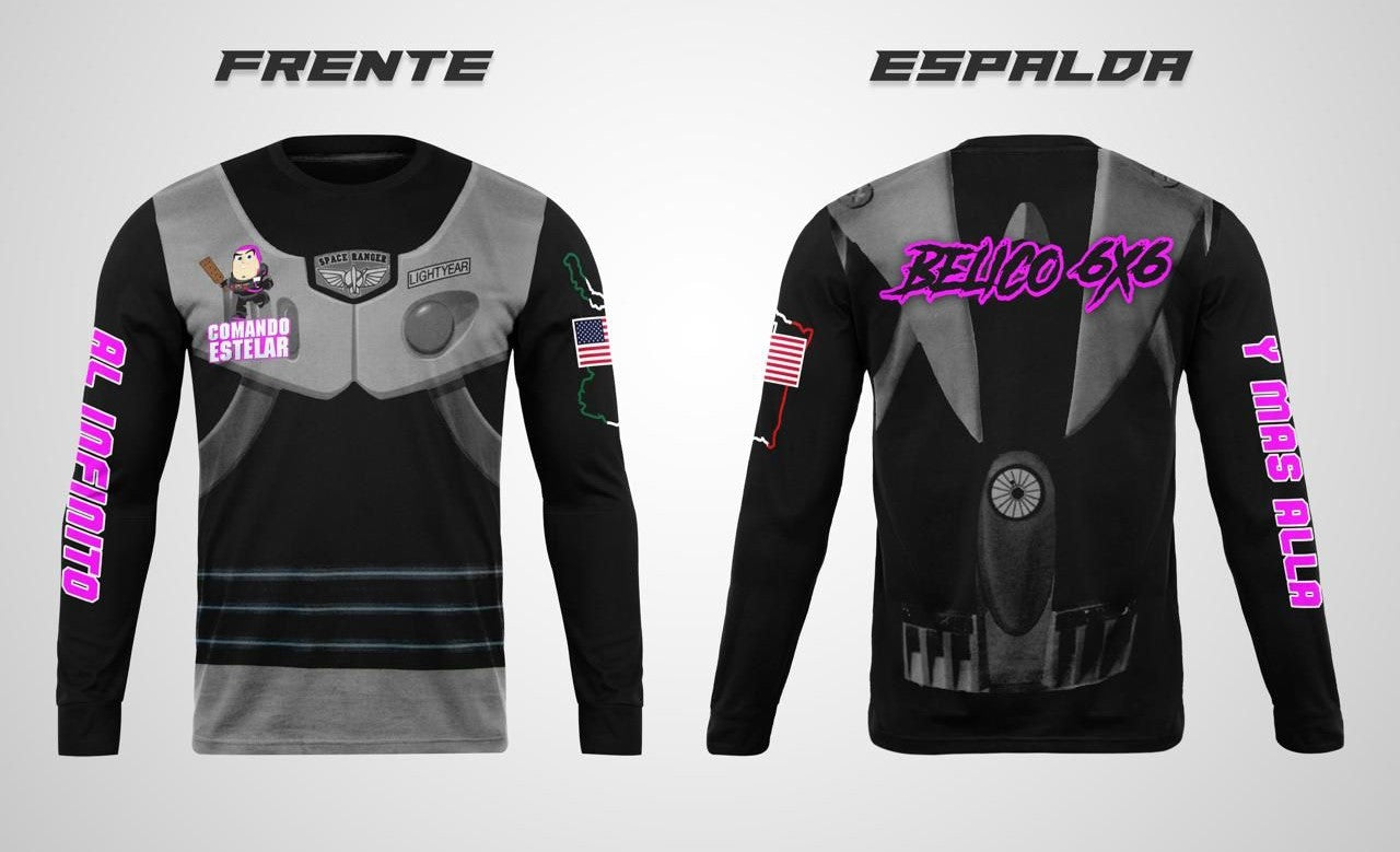 Jersey Negro y Rosa – Edición Comando Estelar