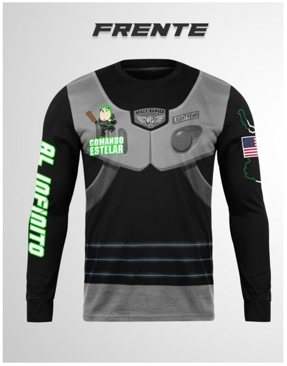Jersey Negro y Verde – Edición Comando Estelar