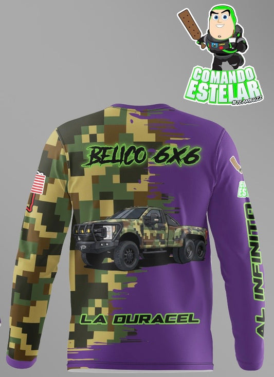 ACTIVO 🔥 ANTICIPADA PREVENTA – Jersey Camuflaje Dama – Edición #TEAMBUZZ 🚀
