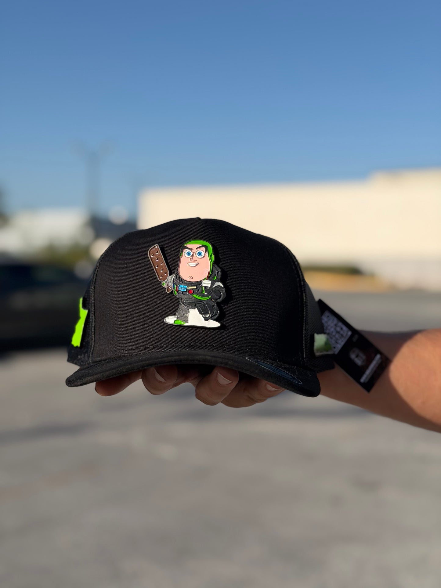 ACTIVO 🔥- Gorra Comando Estelar 3D - Metálica- Verde 🟢  #TEAMBUZZ