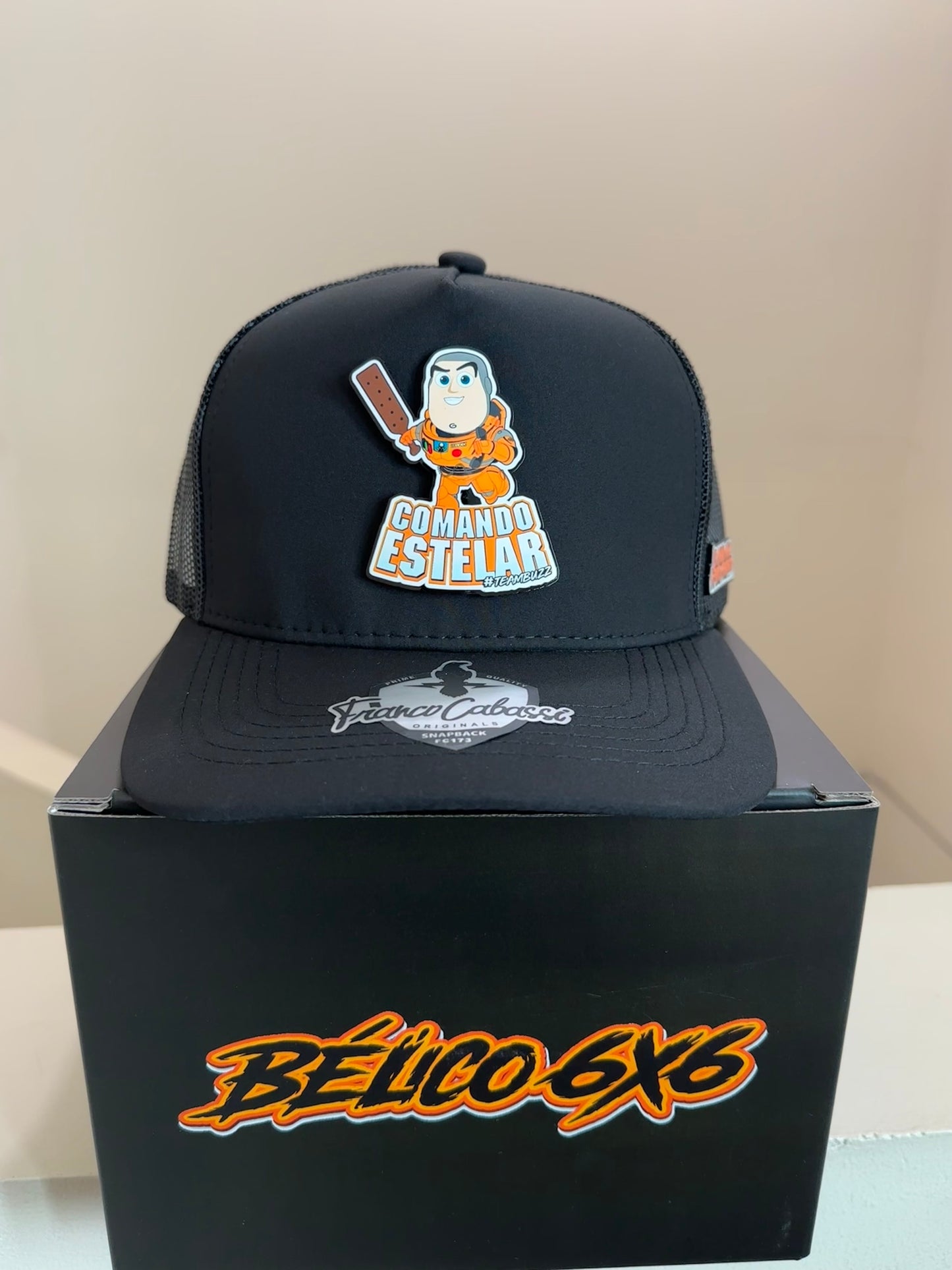 ACTIVO 🔥 Gorra Comando Estelar – Orange Edition #FREEBUZZ 🚀