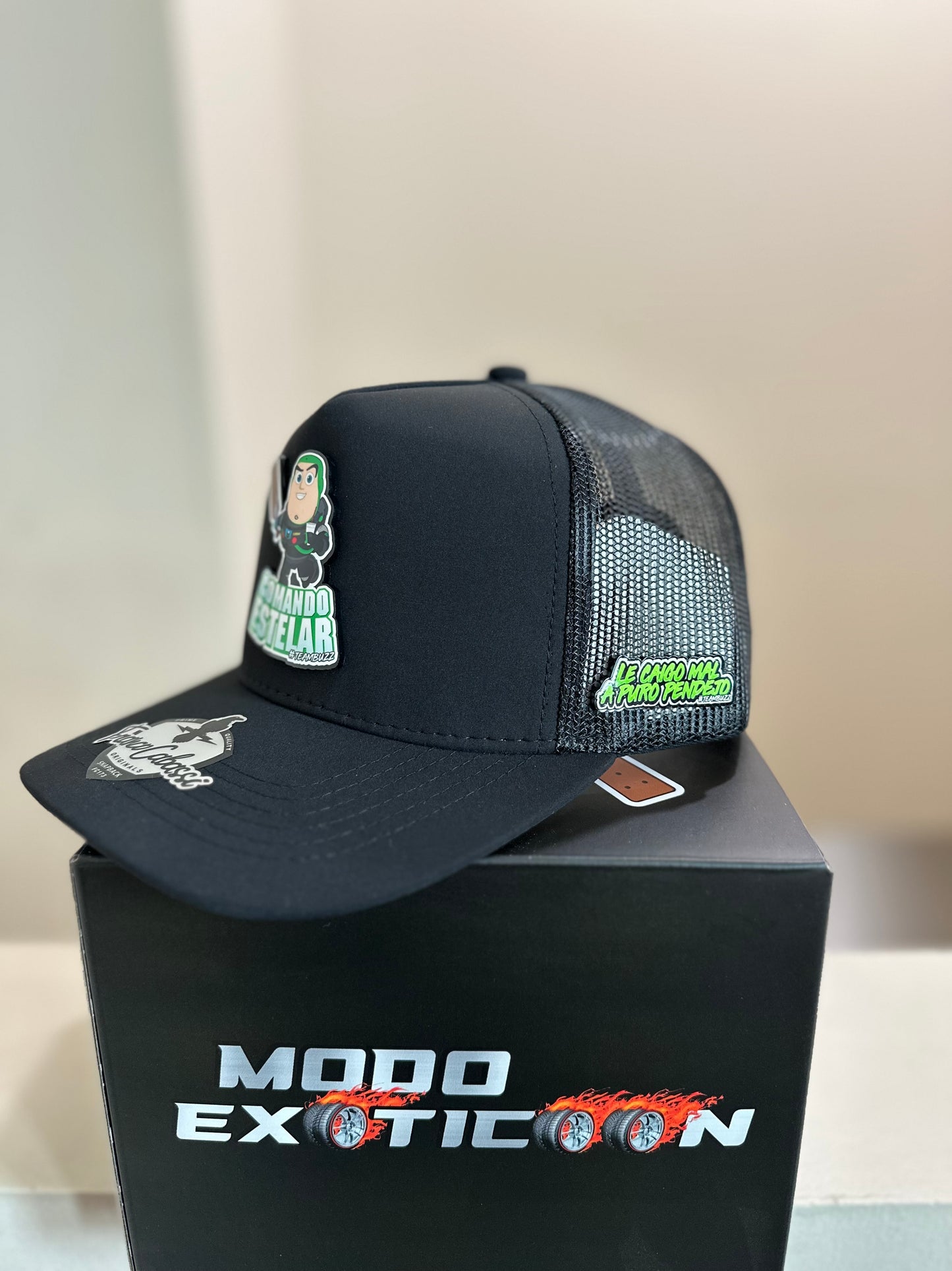 ACTIVO 🔥 Gorra Comando Estelar – Green Edition #TEAMBUZZ 🚀
