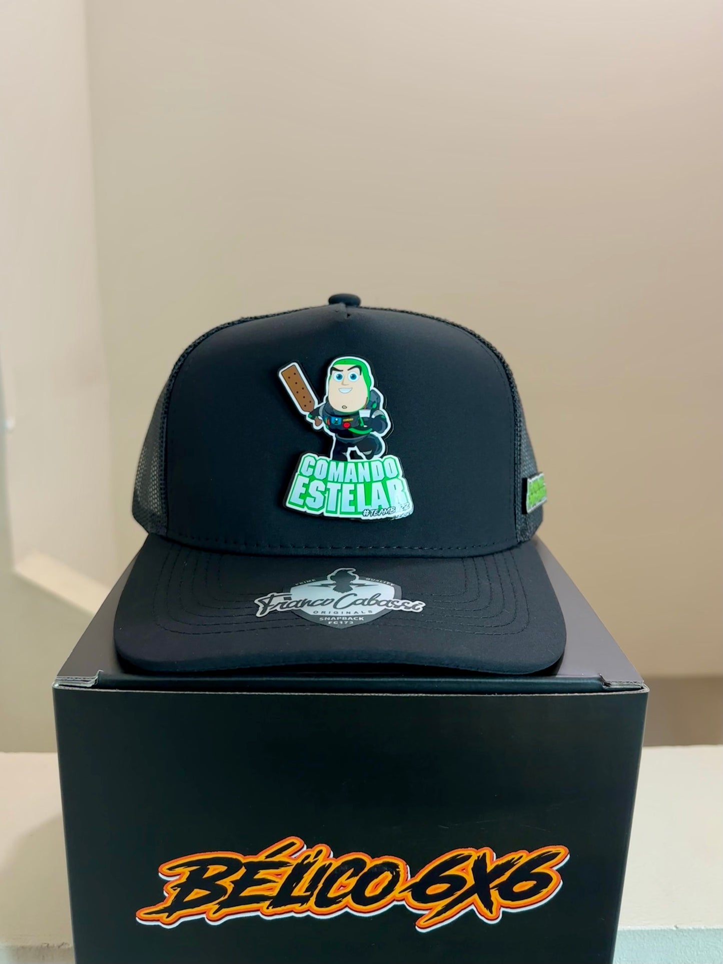 ACTIVO 🔥 Gorra Comando Estelar – Green Edition #TEAMBUZZ 🚀