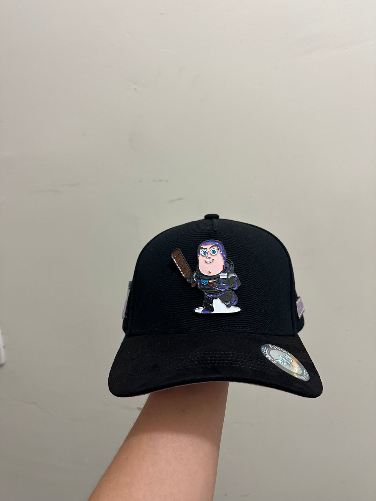 ACTIVO 🔥- Gorra Comando Estelar 3D - Metálica- MORADA🟣  #TEAMBUZZ