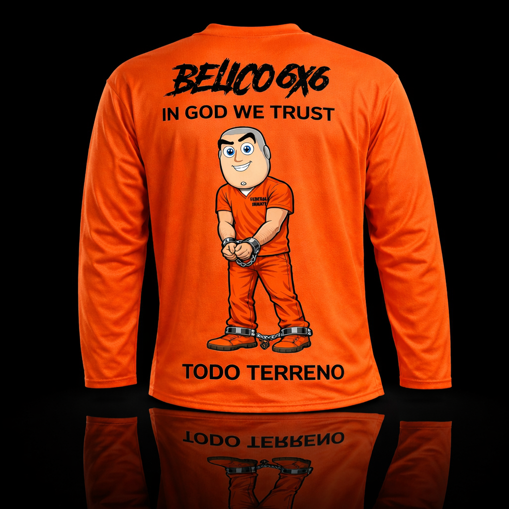 ANTICIPADA PREVENTA🔥 BÉLICO 6x6 Jersey FREEDOM — In God We Trust - Limited Edition.