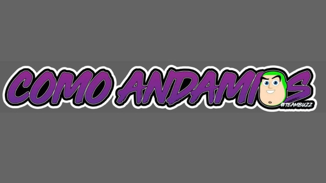 ACTIVO - Sticker “COMO ANDAMIOS” – #TeamBuzz 🟣
