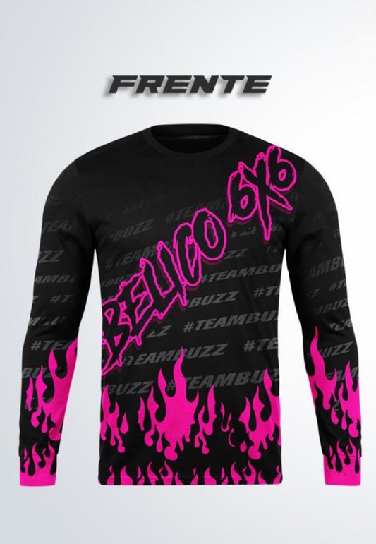 Buzz -Jersey BELICO 6x6 Pink - Edición #TeamBuzz