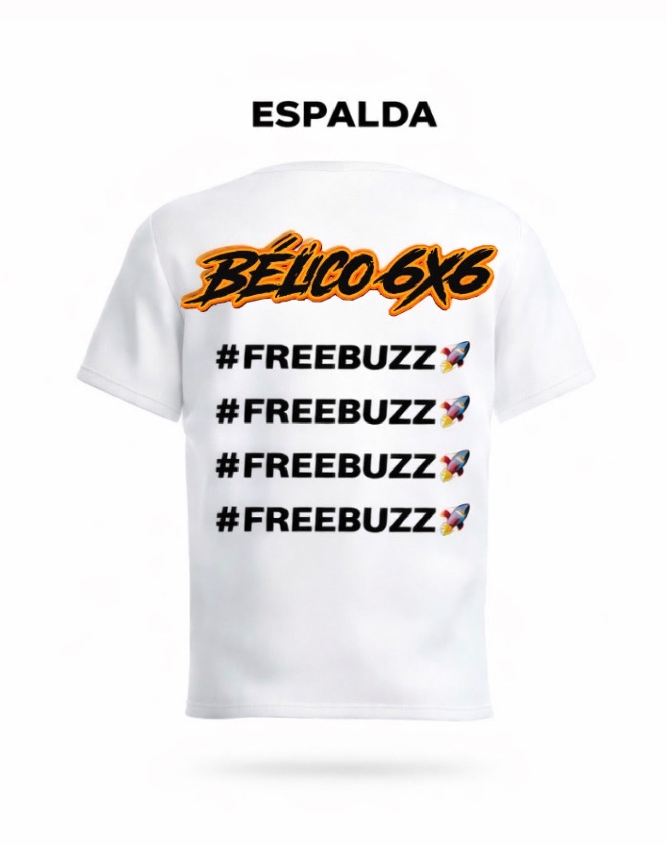 Playera “FREE BUZZ” — Edición Comando Estelar