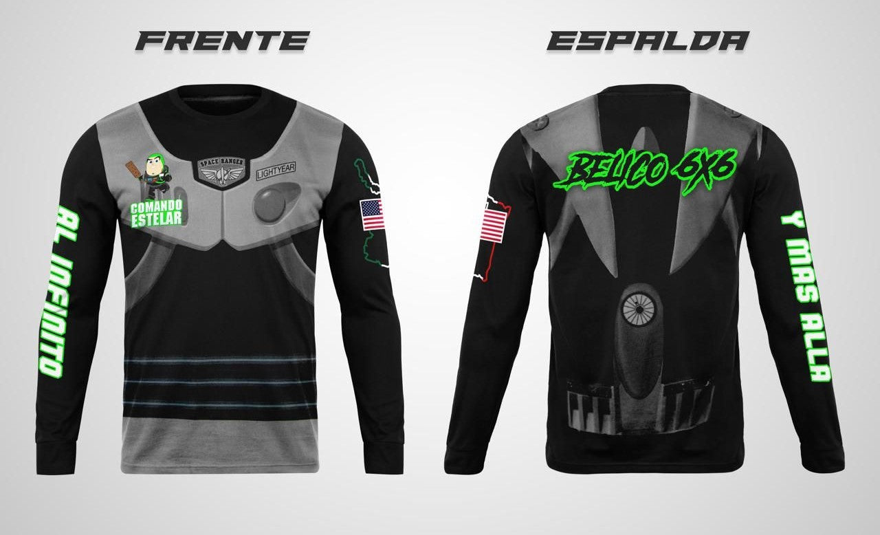 Jersey Negro y Verde – Edición Comando Estelar