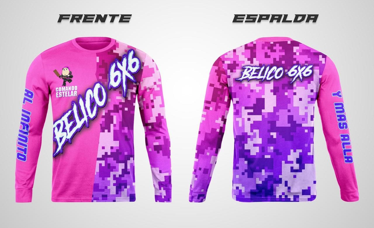 Jersey Camuflaje Pink– Edición Comando Estelar
