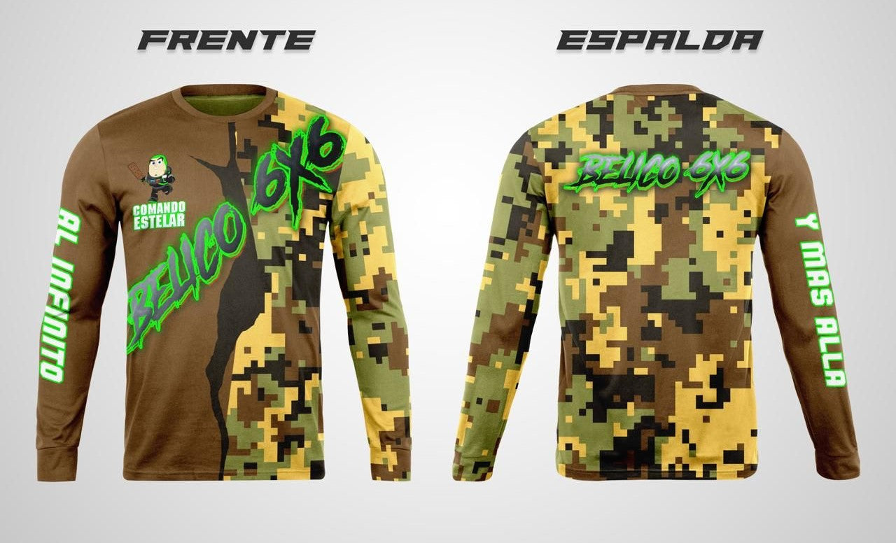 Jersey Camuflaje – Edición Comando Estelar
